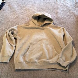 TNA HOODIE- gray , size medium